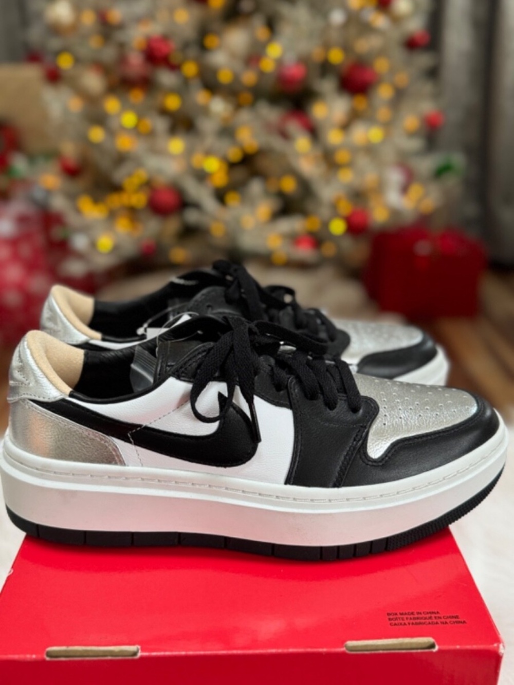 NEW! Nike Air Jordan 1 Elevate Low SE Metallic Silver Toe | Size: 10.5 | DQ8561 - Picture 3 of 5